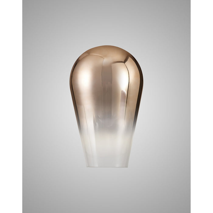Nelson Lighting NL86999 Acme Shade Copper Clear