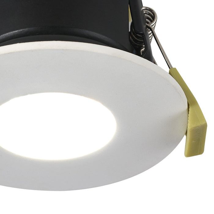 Nelson Lighting NL8739/WH9 Zaft 1 LED Outdoor Downlight Matt White