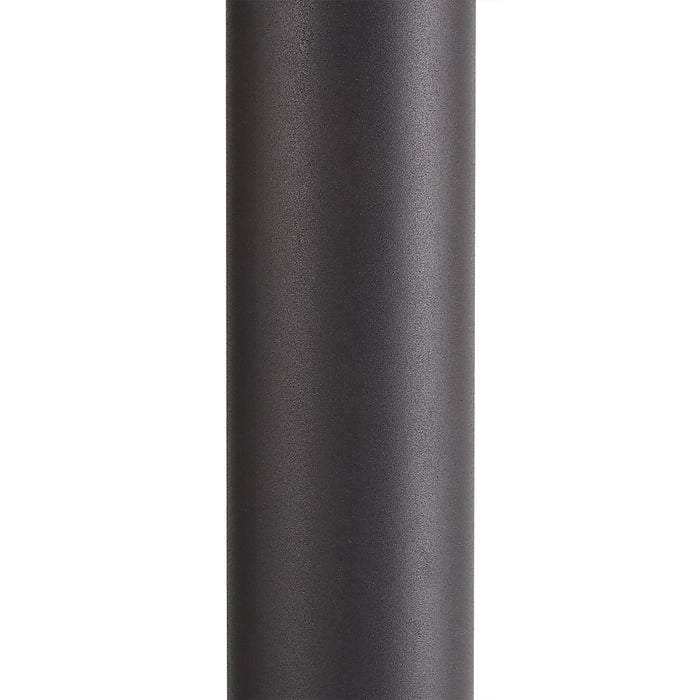 Nelson Lighting NL7779/SM9 Marc Outdoor 90cm Post Lamp 1 Light Anthracite/Smoked