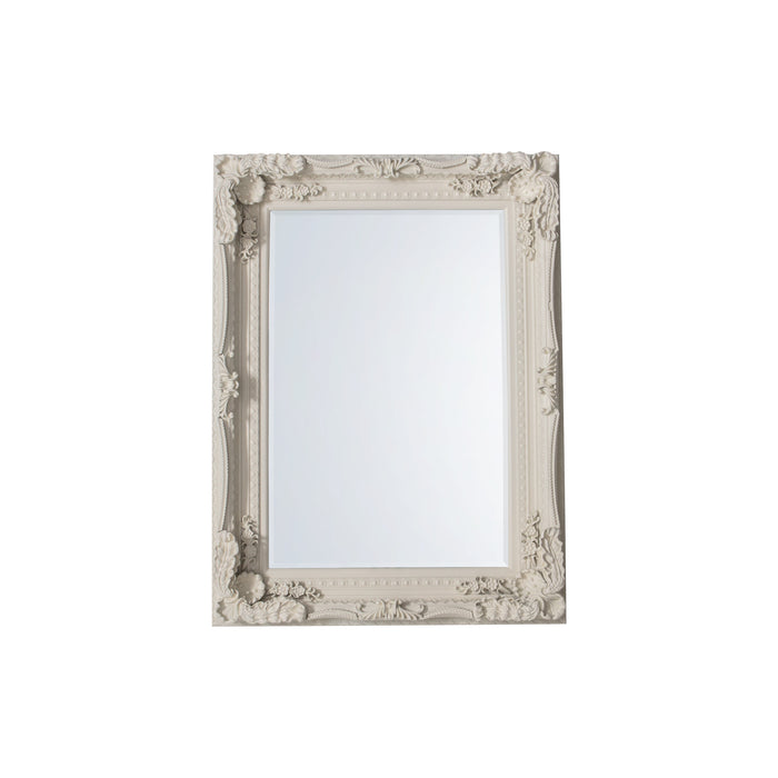 Endon 109554 French White Medium Rectangle Mirror