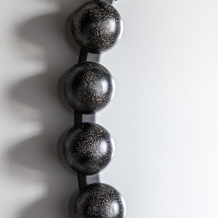 Endon 109560 Aged Black Round Mirror