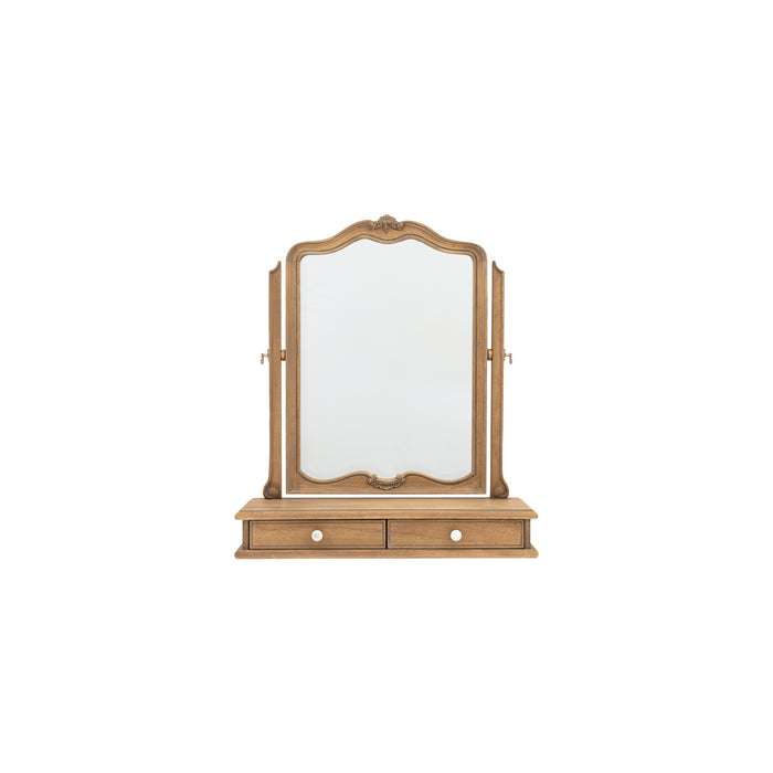 Endon 109571 Wooden Table Top Mirror