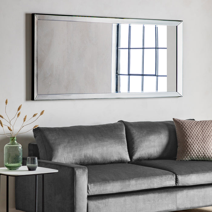 Endon 109695 Matt Black Edged Full Length Mirror