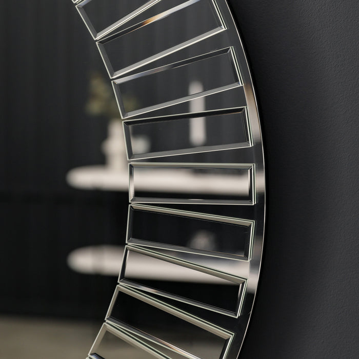 Endon 109715 Overlaid Mosaic Frame Round Mirror