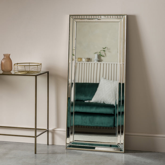 Endon 109742 Double Bevelled Strip Full Length Mirror