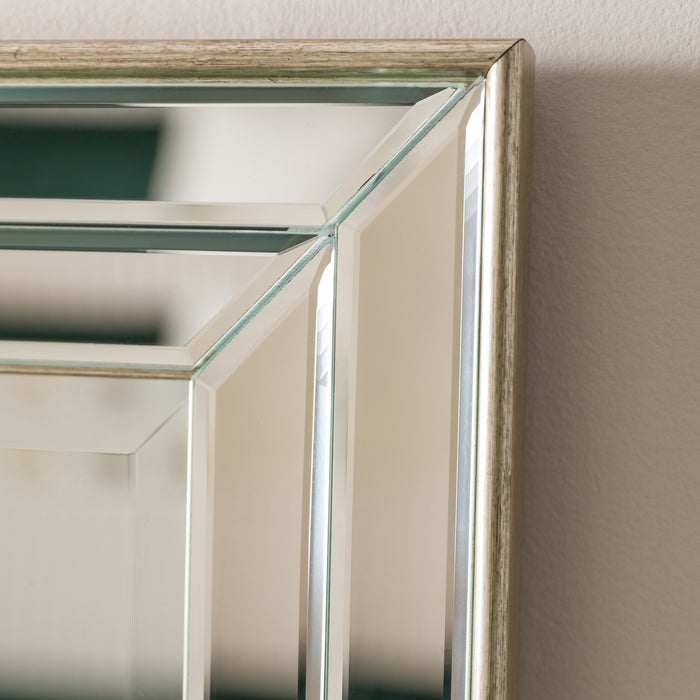 Endon 109742 Double Bevelled Strip Full Length Mirror
