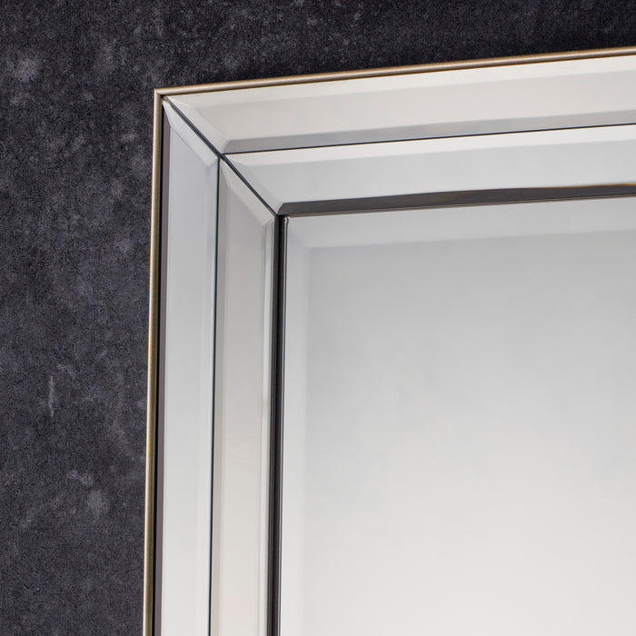 Endon 109742 Double Bevelled Strip Full Length Mirror