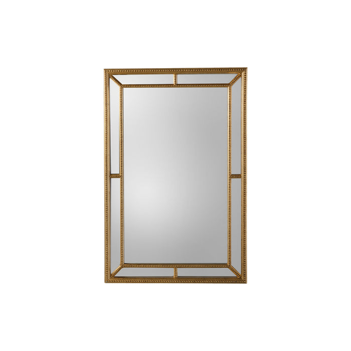 Endon 109751 Antique Gold Rectangular Mirror