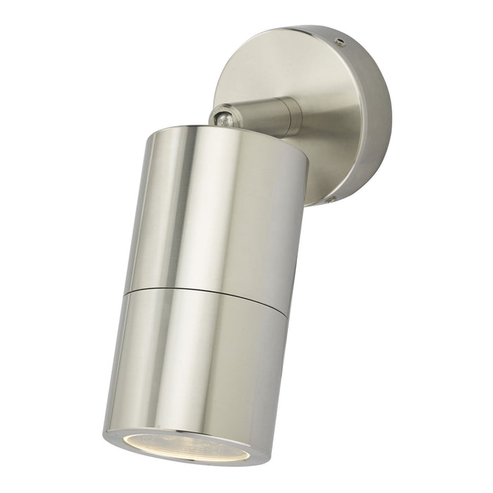 Dar ORT0768 Ortega 1 Light Wall Light Aluminium IP65