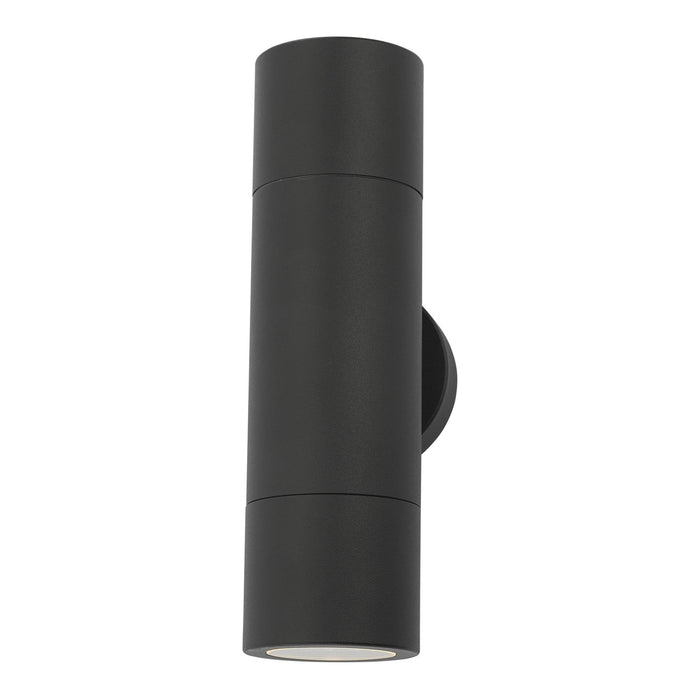 Dar ORT3222 Ortega 2 Light Wall Light Black IP65