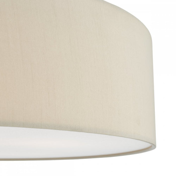 Dar CIE5001 Cierro 4 Light Flush Taupe With Diffuser 60cm