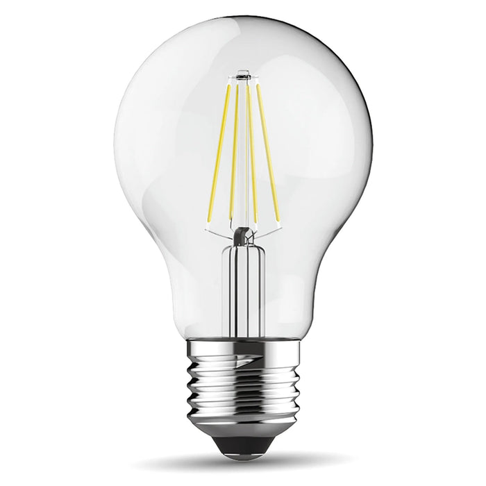 Luxram 763111252 Single E27 GLS LED Dimmable 6.5W Cool White 4000K