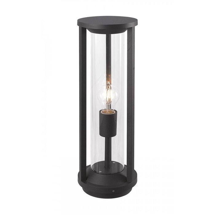 Nelson Lighting NL70639 Maximus Outdoor Post Lamp Large 1 Light Anthracite