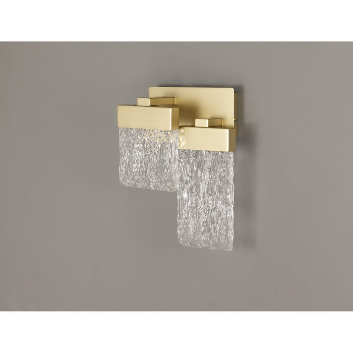 Nelson Lighting NL81979 Bartoo LED Wall Lamp Painted Brushed Gold