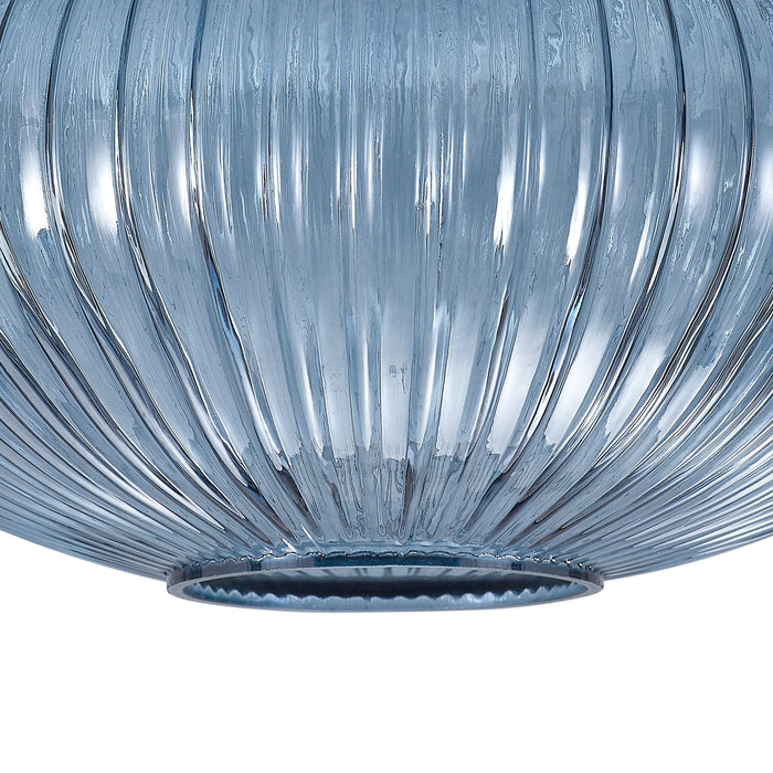 Nelson Lighting NL93149 Acme Shade Petrol Blue
