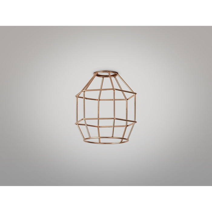 Nelson Lighting NL79899 Apollo Shade Rose Gold