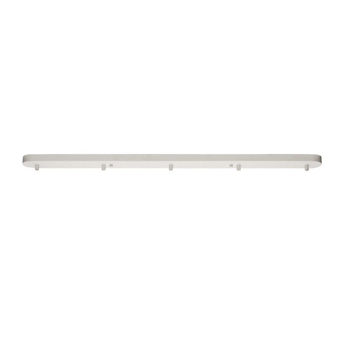 Nelson Lighting NL81679 Apollo 5 Hole 1000mm White Canopy Kit