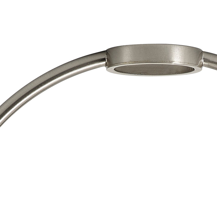 Nelson Lighting NL85909 Apollo 230mm Ring Brushed Nickel
