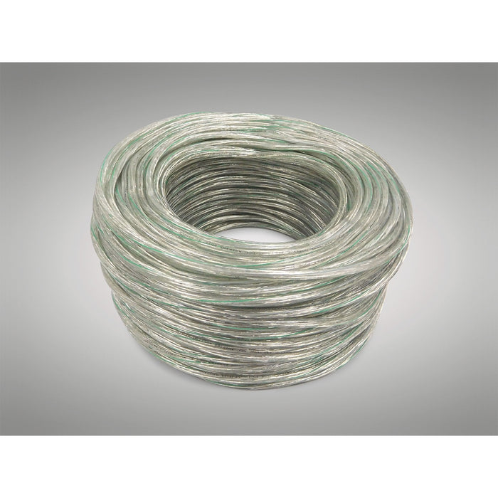 Nelson Lighting NL86589 Apollo 25m Roll Clear 3 Core 0.75mm Cable VDE Approved