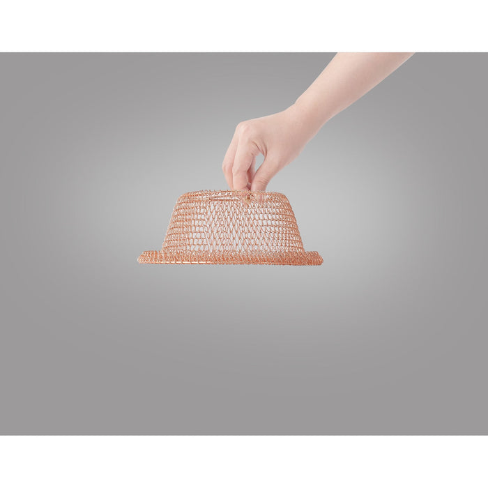 Nelson Lighting NL82779 Elsa Shade Rose Gold