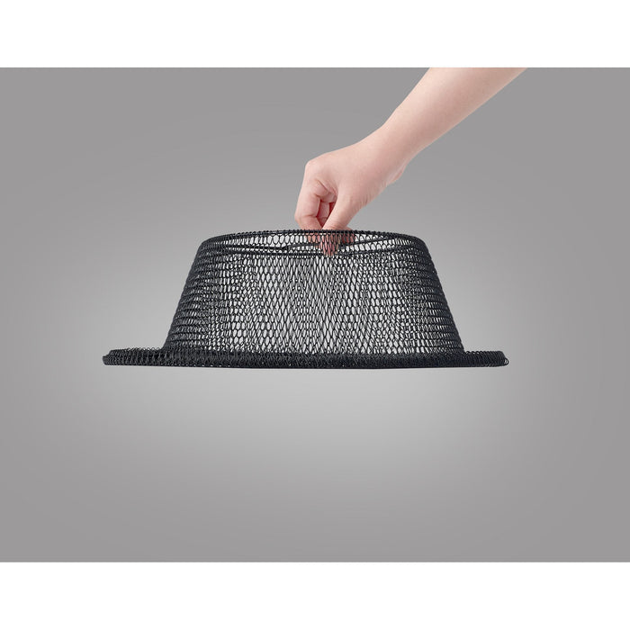 Nelson Lighting NL82839 Elsa Shade Matt Black