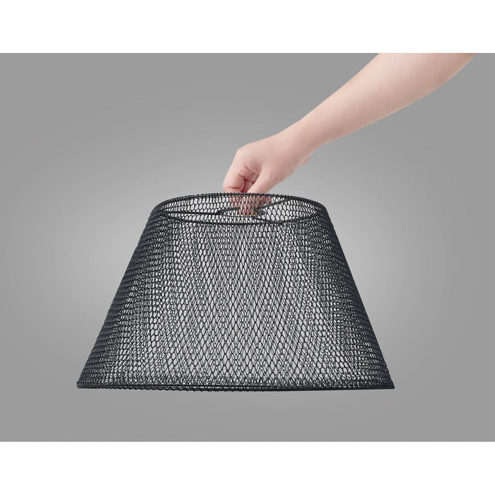 Nelson Lighting NL82839 Elsa Shade Matt Black