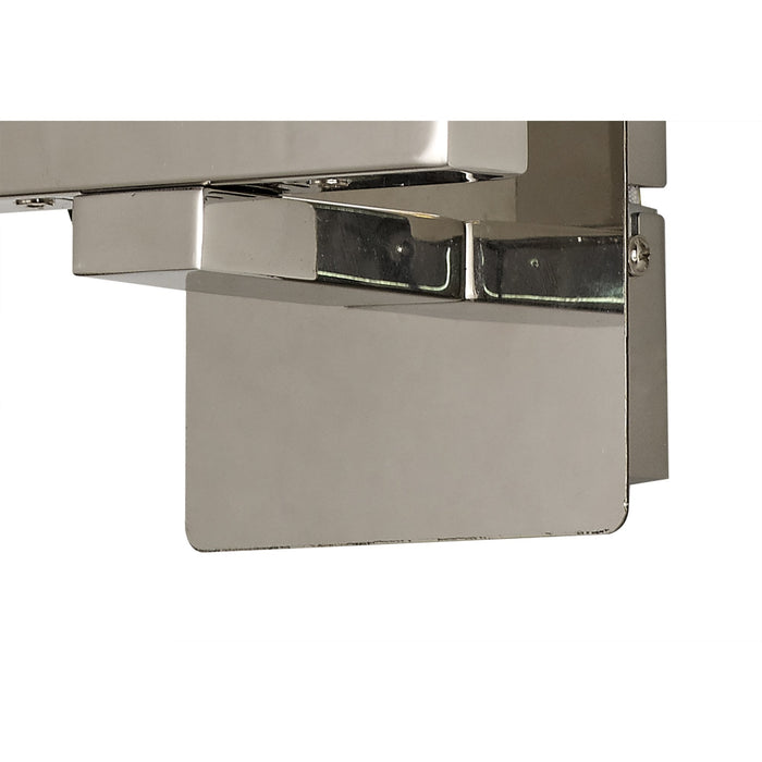 Nelson Lighting NL83289 Eski 1 LED Wall Light Polished Chrome Clear