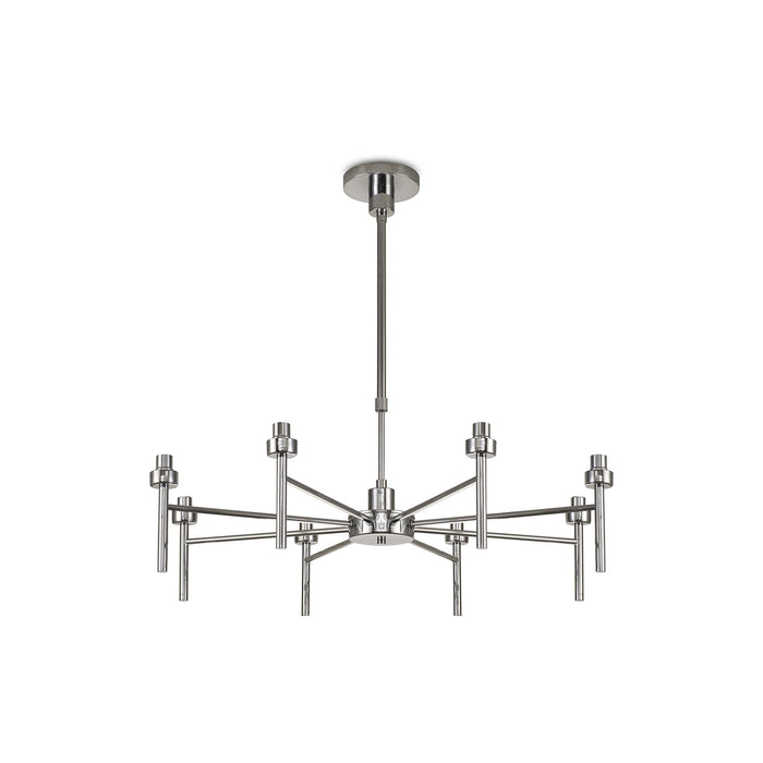 Nelson Lighting NL76179 Iona 8 Light Ceiling Light Polished Chrome