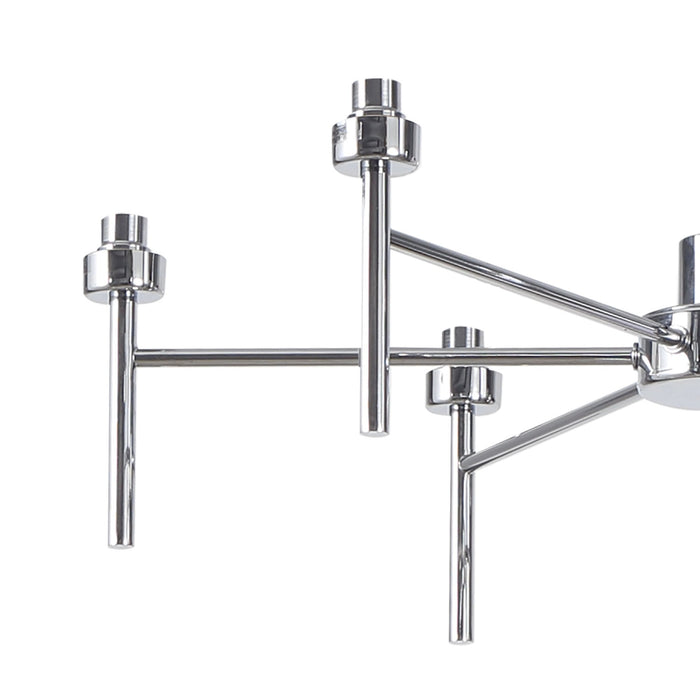 Nelson Lighting NL80659 Iona 20 Light Chandelier Polished Chrome