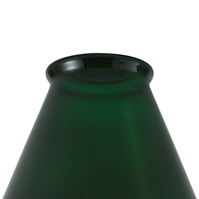 Nelson Lighting NL8133/BG9 Olivia Shade Bottle Green