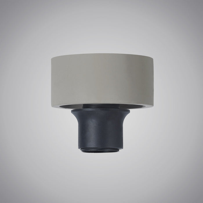 Nelson Lighting NL87119 Raibon Surface Kit Concrete / Black