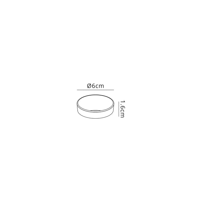 Nelson Lighting NL83999 Silence 1cm Face Ring Accessory Pack Champagne Gold