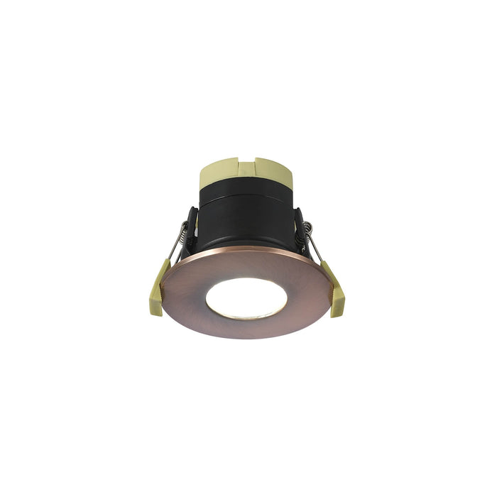 Nelson Lighting NL8739/AC9 Zaft 1 LED Outdoor Downlight Antique Copper