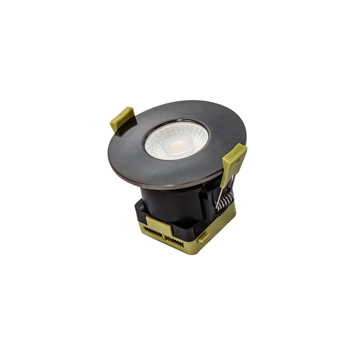 Nelson Lighting NL8739/BC9 Zaft 1 LED Outdoor Downlight Black Chrome
