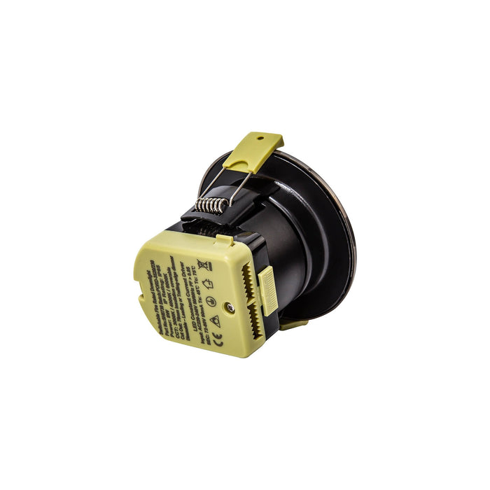 Nelson Lighting NL8739/BC9 Zaft 1 LED Outdoor Downlight Black Chrome