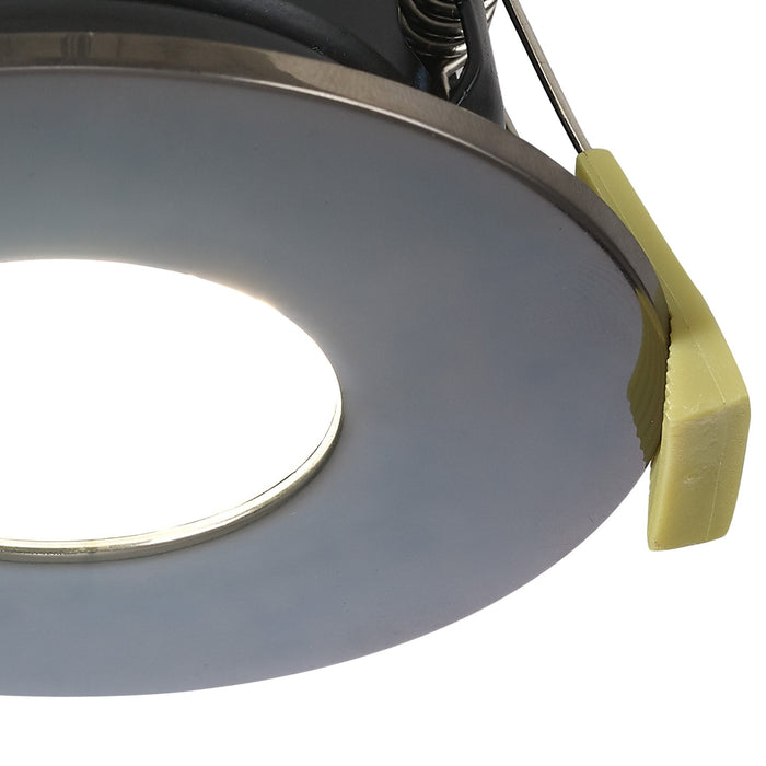 Nelson Lighting NL8739/BC9 Zaft 1 LED Outdoor Downlight Black Chrome