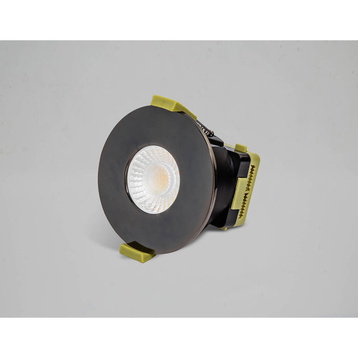 Nelson Lighting NL8739/BC9 Zaft 1 LED Outdoor Downlight Black Chrome