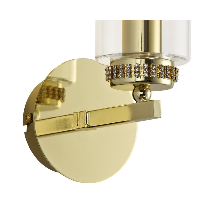 Nelson Lighting NL73239 Darling Wall Lamp Switched 1 Light Polished Gold