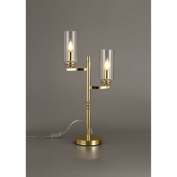 Nelson Lighting NL73569 Darling Table Lamp Polished Gold
