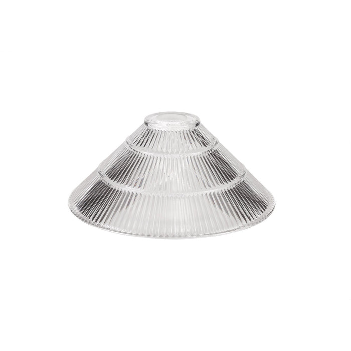 Nelson Lighting NL80539 Louis Cone 30cm Clear Glass Lampshade