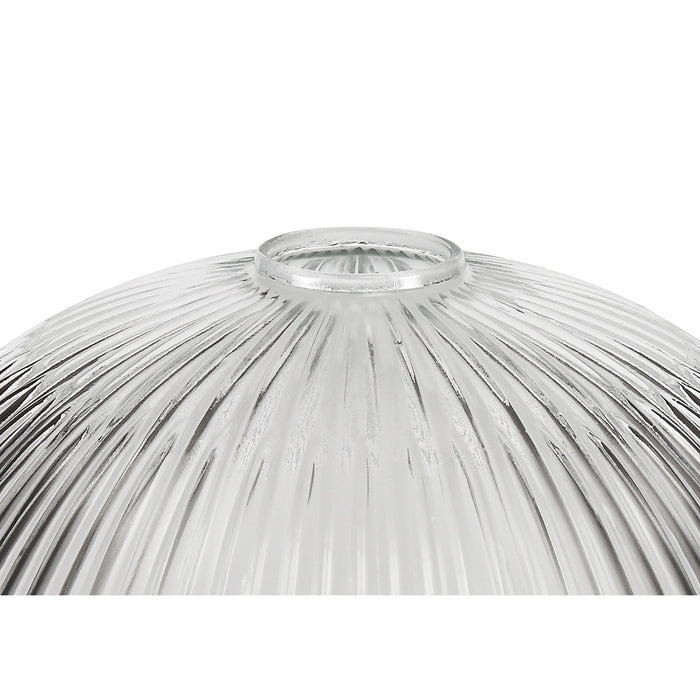 Nelson Lighting NL80549 Louis Dome 30cm Clear Glass Lampshade