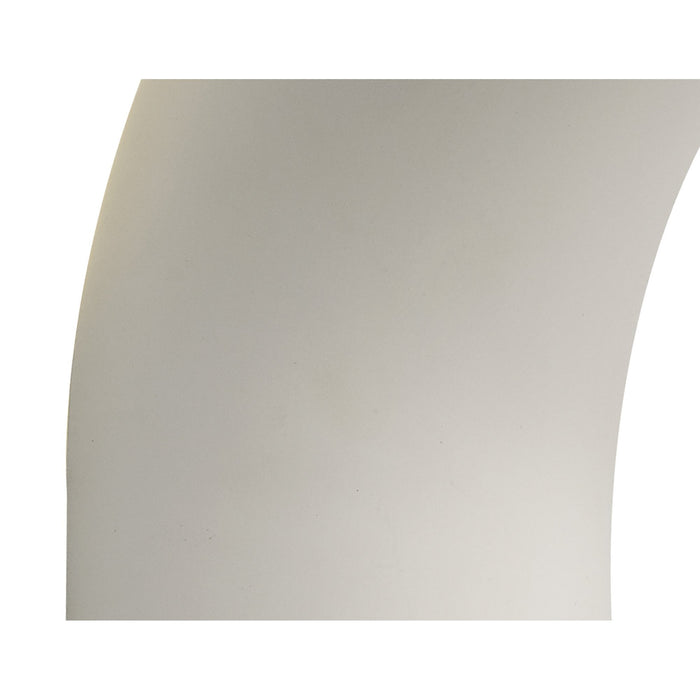 Nelson Lighting NL71749 Sucro Up Lighter Wall Lamp LED White Paintable Gypsum
