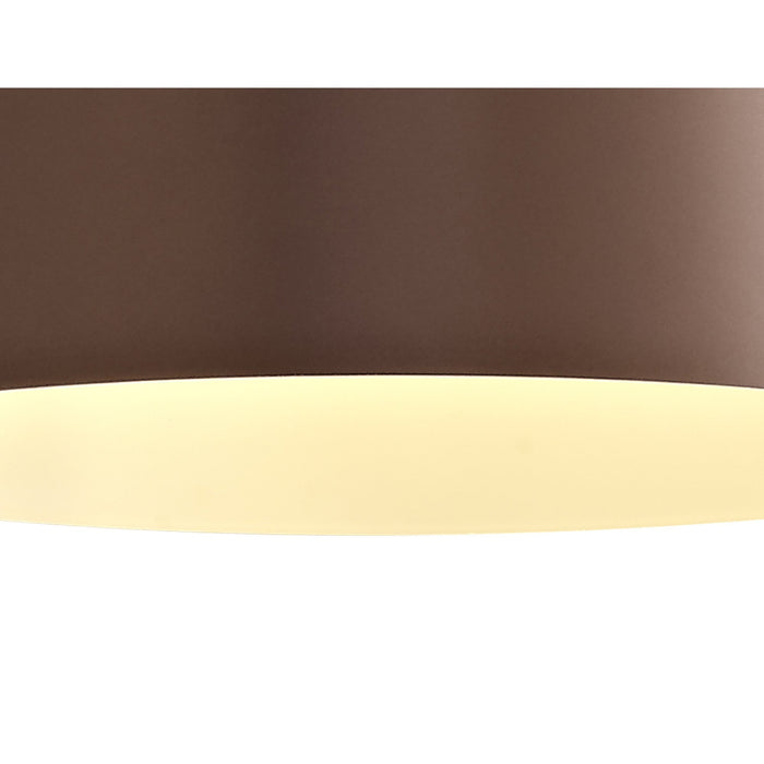 Nelson Lighting NL76019 Timmy Single Pendant 1 Light Adjustable Gloss Coffee