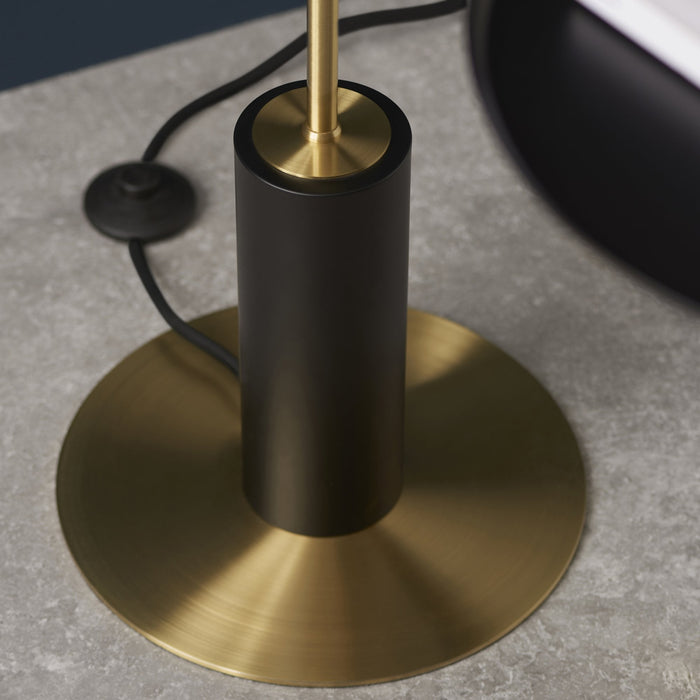 Endon 96693 3 Light Floor Lamp Satin Brass Plate & Clear/frosted Glass