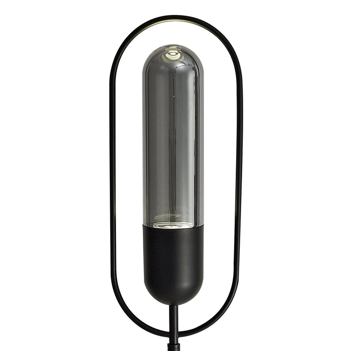 Nelson Lighting NL70989 Nina Floor Lamp LED Black/Smoked